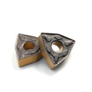 Lathe Indexable Solid Carbide Wnmg Turning Insert Cutting Blade Compatible with Roughing and Finishing of Turning Tools