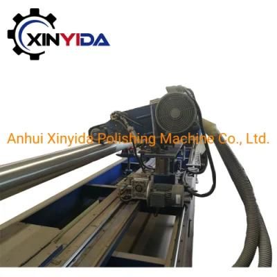 Automatically Double Grinding Heads Surface Buffing Machine for External Pipe