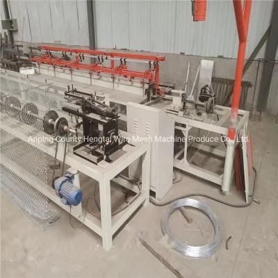 Ht-3000 Fully Automatic Cyclon Mesh Chain Link Fence Machine