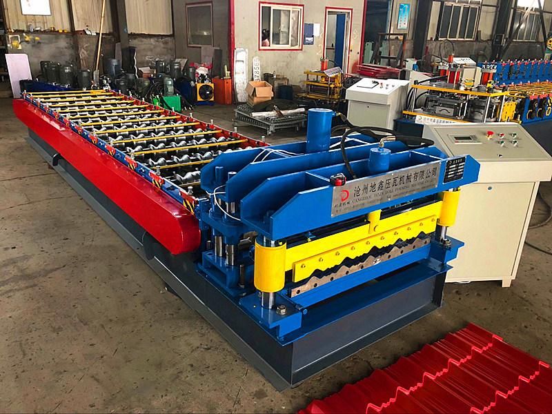 Latest Technology Steel Roof Tile Roll Forming Machine