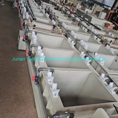Customized Galvanizing Plant Copper Plating Machine Chrome Electro Plating Equipment