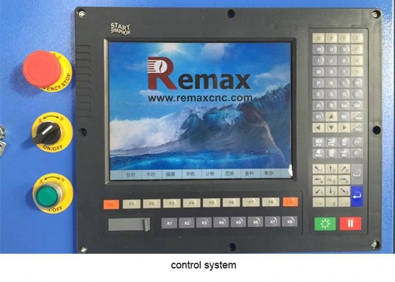 Table Remax 1530 CNC Plasma Cutting Sheet Metal Cutter Machine