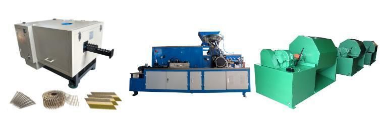 Iron Nail Thread Making Machine Nail Processing Machine 1200 PCS