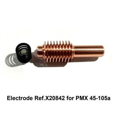 Plasma Cutting Electrode Ref. X20842 for Pmx Plasma Cutting Torch Consumables 45-105A