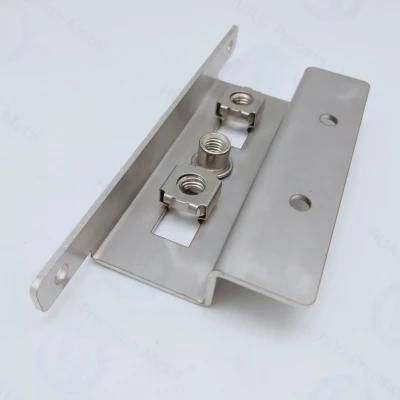 Shenzhen Sheet Metal Stamping / Bending / Welding Stainless Steel Auto Parts with Screw
