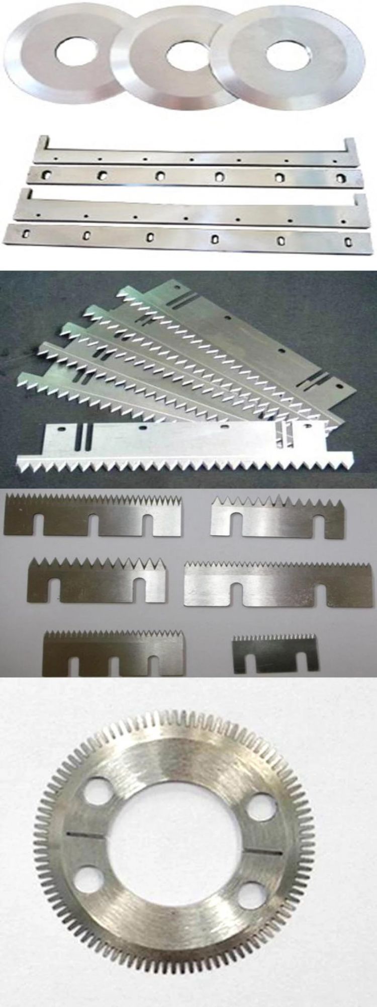 China Factory Long Serrated Machine Blade for Packing