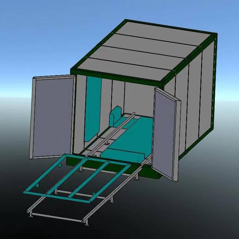 Electrostatic Powder Coating Curing Oven with Electric Heating for Sale