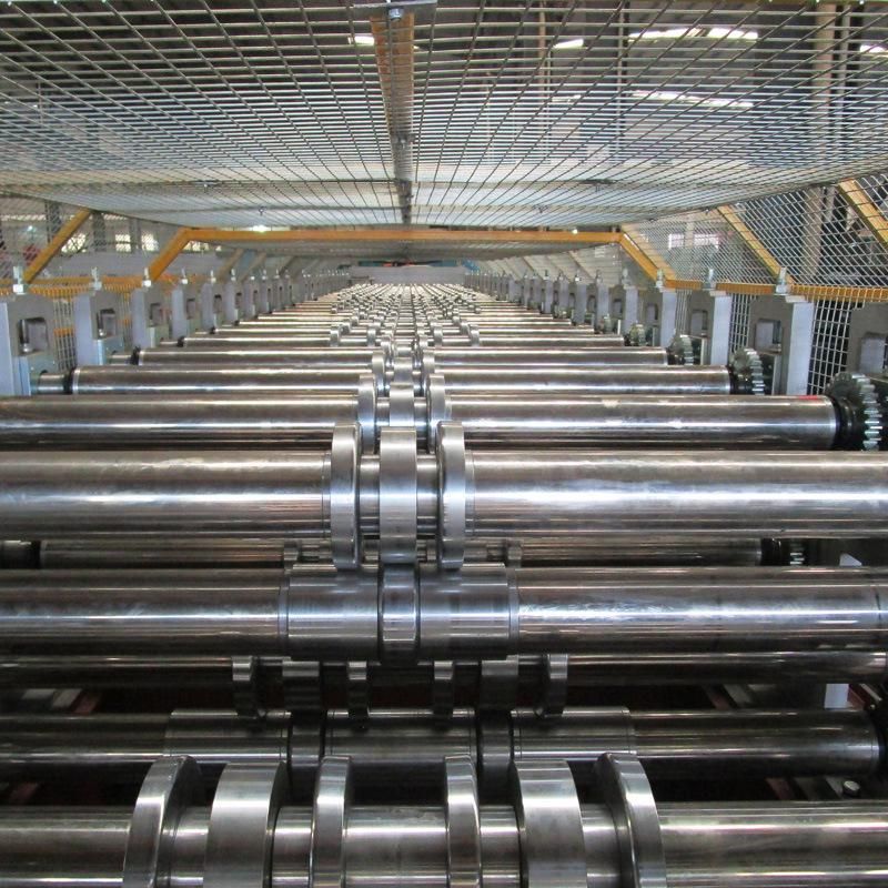 20 Years Experience Customized Professional Low Price Double Layer Roof Roll Forming Machine / Tile Pressing Forning Machine
