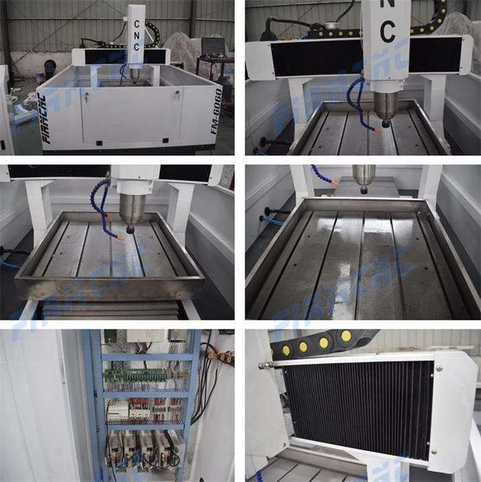 Servo Motor Mould Milling 6060 Metal Engraving CNC Router Machine for Sale