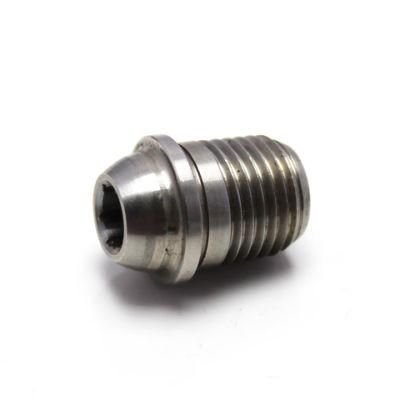 Custom Stainless Steel Precision Turning Left Hand Thread Bolt Extender