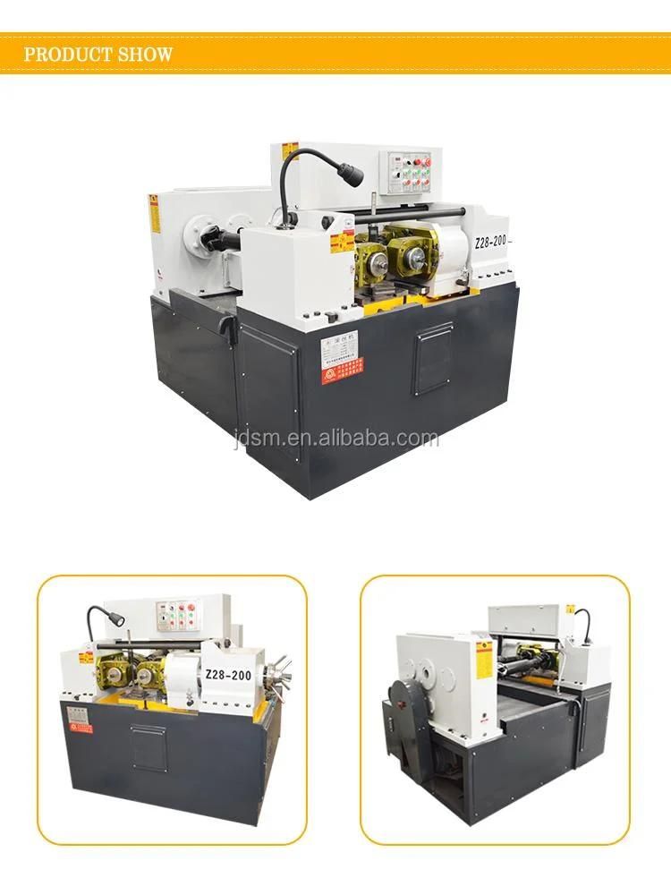 5-65mm Rebar Screw Thread Rolling Machine Z28-200 with Best Price