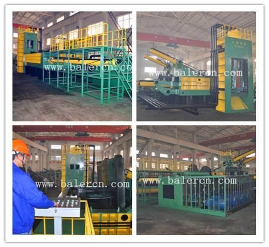 High Efficiency Hydraulic Scrap Metal Steel Iron Aluminum Car Shear Baler