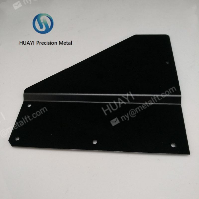 OEM Precision Anodized Black Bending Machinery Part Spare Part Hardware Car Spare Part Sheet Metals Parts