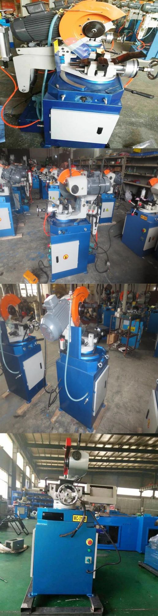 Ysdcnc Semi-Automatic Pneumatic315 Pipe Cutting Machine