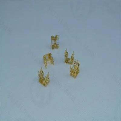 OEM Design and Produce Brass Hardware Parts / Copper Clamp