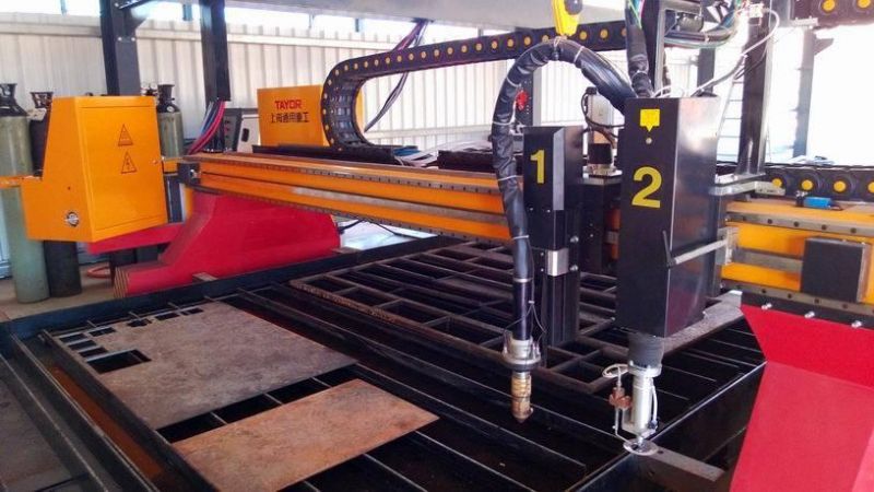 Heavy Duty CNC Plasma Flame Steel Plate Cutting Machine