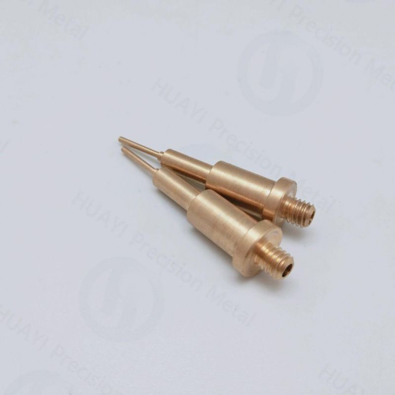OEM High Quality CNC Turning Brass Component Custom Cone Parts