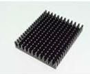 Set Top Box PCB Board Thermal Solution Heat Sink with Ceramic Powder Coating and Nylon 66 Push Pin