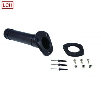 Custom CNC Machining Aluminum Metal 360 Degree Adjustable Boat Fishing Rod Holder