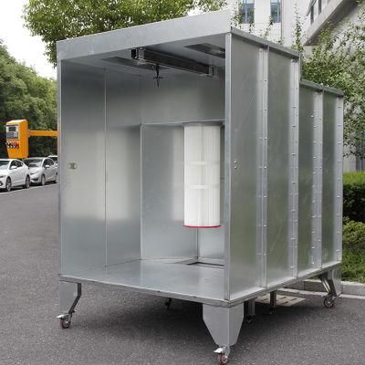 FF-S-1517s Batch Powder Coating Spray Booth for Recovery Powder