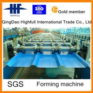 High Efficiency Metal Colored Roof Tile Roll Forming Machine