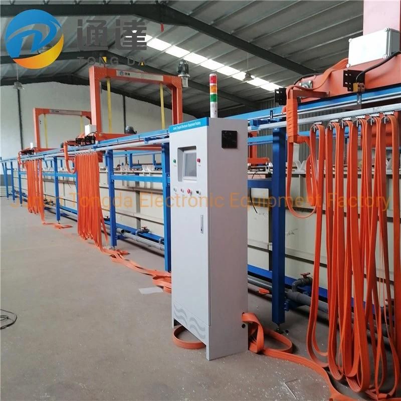 Automatic Nickel Plating Equipment Alkaline or Acid Barrel Plating Machine