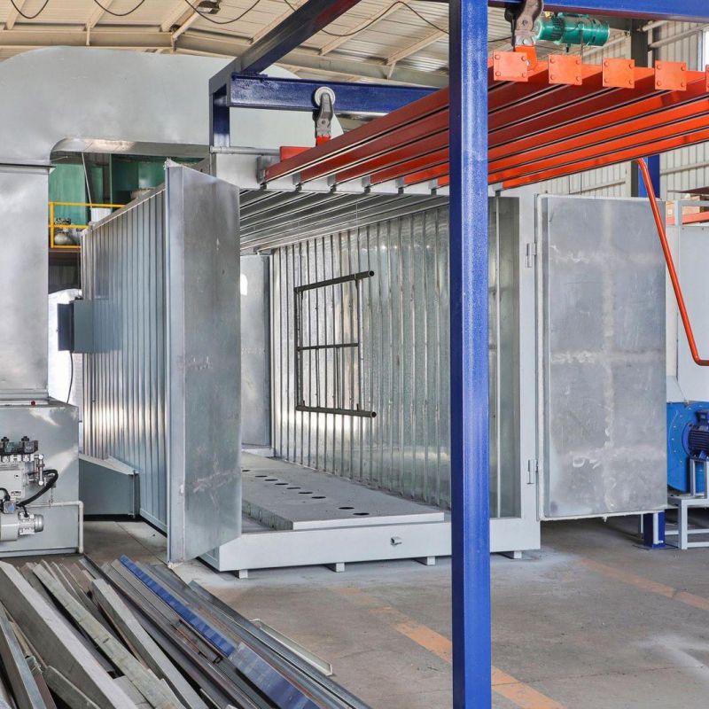 Manual Powder Coating Painting Line System for Metal Painting