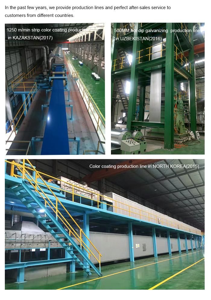 Cold Galvanizing Line Hot DIP Galvanizing Machine Hot Dipped Galvanizing Line