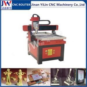 Mini Advertising CNC Router for ABS Acrylic Advertising Board Carving