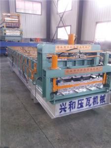 840 Glazed Tile 850 Double Layer Roll Forming Machine