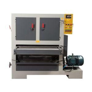 Double Sand Sheet Automatic Metal Deburring Finishing and Polishing Machine 400 mm)