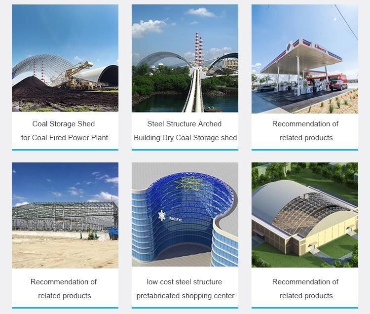 Custom Metal Steel Structure for Prefabricated Main Steel Frame Buildings Warehouse Industrial