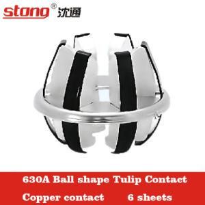 Ball Shape Copper Contact 6sheets 630A