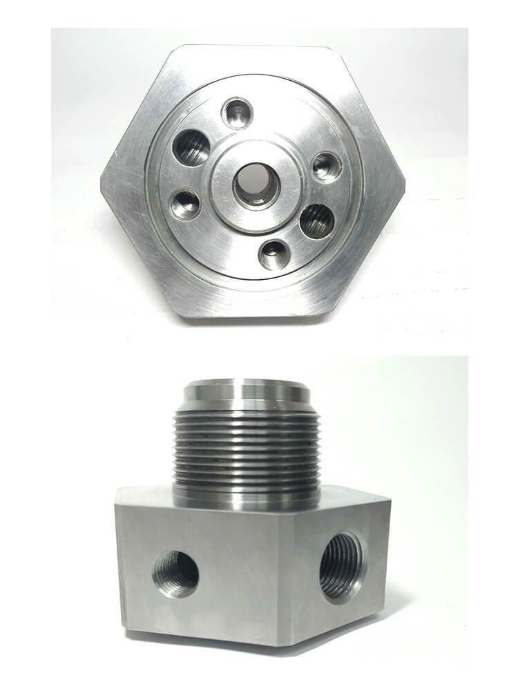 Densen Customized Carbon Steel Power Steering Control Valve Bar by CNC Machining