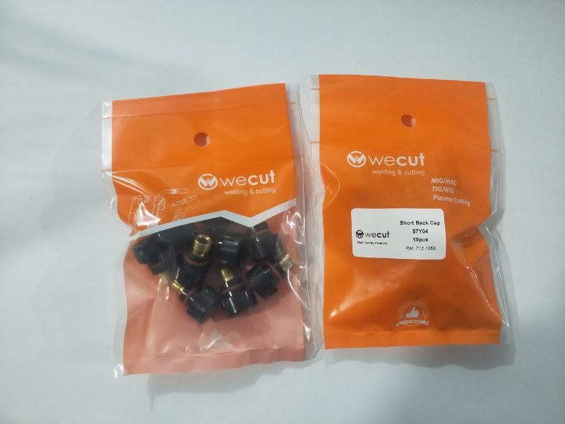 Welding Parts Short Back Cap 57y04 (WECUT Brand) for TIG Welding Torch