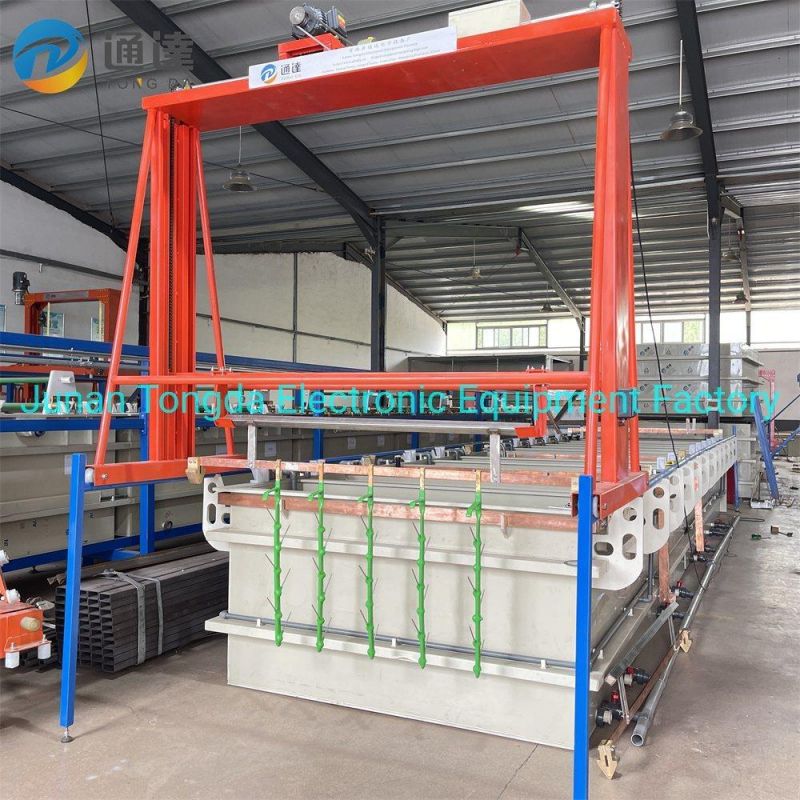 Tongda11 Customized Electro Nickel Plating Machine Electroplating Line for Zinc