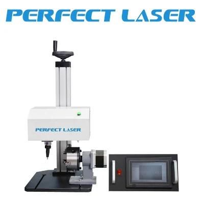 LCD Control Rotary Pnematic DOT Peen Marking Machine for Metal