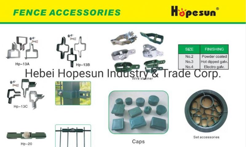 Metal Fence Clamps Square Fixing Plastic Cover Fittings Clips with Bolts Nuts Screws Accessories Fasteners