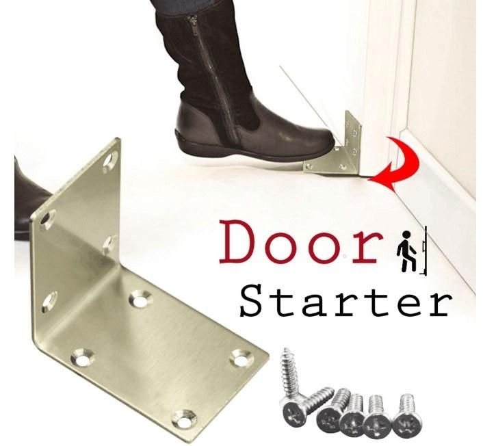 Wholesale Custom Latest Design Virus Prevention Button Pusher Bracket Thick Metal Foot-Operated Hands Free No Touch Foot Door Opener