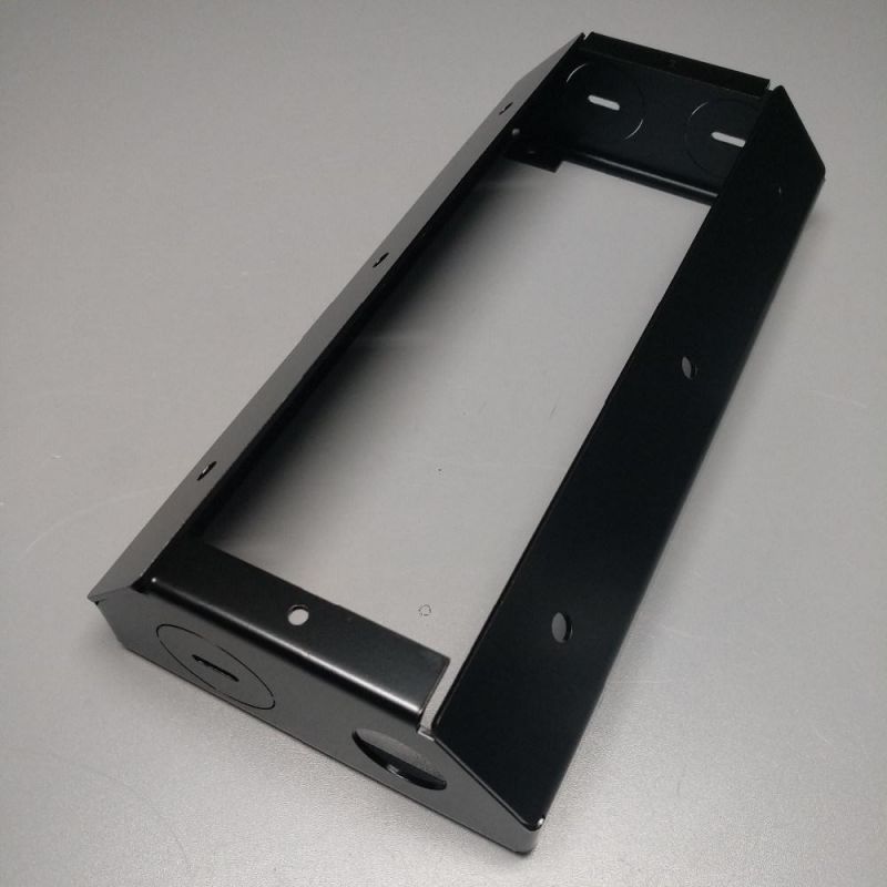 High Quality Precision Customized Black Steel Sheet Metal Fabrication Products for Machinery