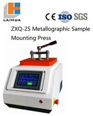 Metallographic Mounting Press Hot Inlay Machine Sample Preparation Equipments --Can Prepare 2 Samples at One Time