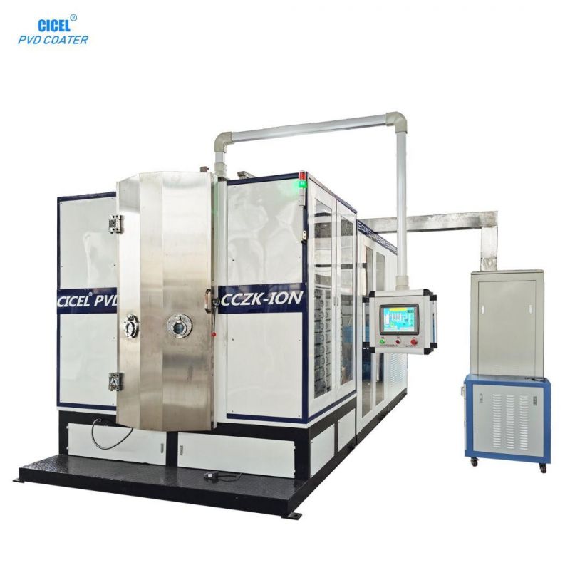 Cczk-Ion High Quality PVD Coating Machine for Zinc Alloy, Brass Faucet, Sanitary Water Tap, Shower Head, Door Handle, Furniture Knob