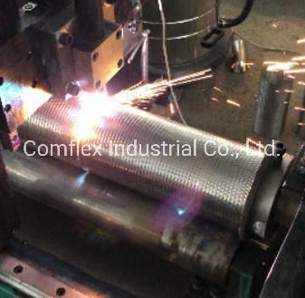 Round / Polygonal Stripwound Metal Hose Cutting Machine