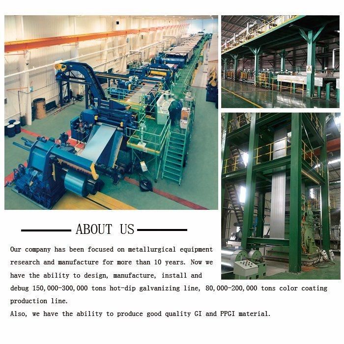 Zinc Pot/Plating Equipment Hot DIP Galvanizing Production Line/Production Line