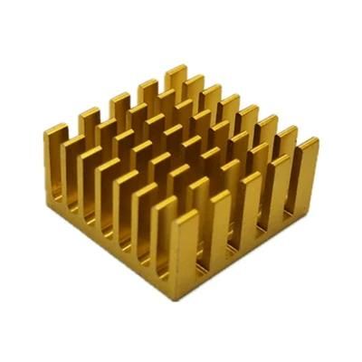 Skived Fin Heat Sink Aluminum Profile CNC for Electronic