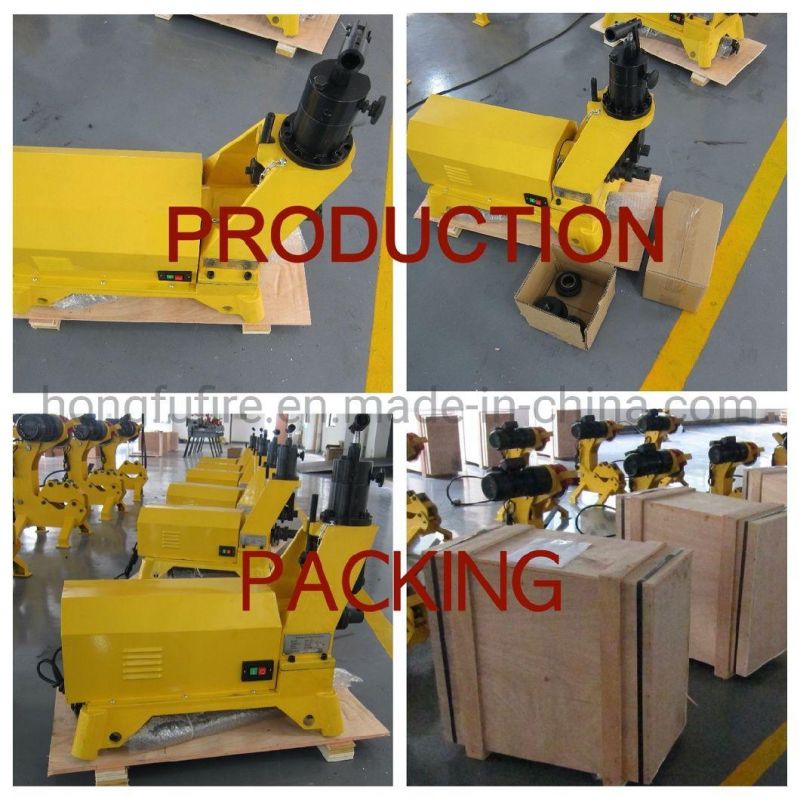 Electric High Speed Rolling Pipe Grooving Machine Roll Groover