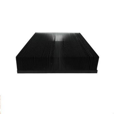 Dense Fin Aluminum Heat Sink for Charging Pile and Svg and Power and Apf and Welding Equipment and Inverter