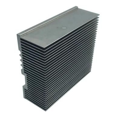 High Power Dense Fin Aluminum Heat Sink for Radio Communications and Apf and Power and Svg and Inverter and Electronics and Welding Equipment