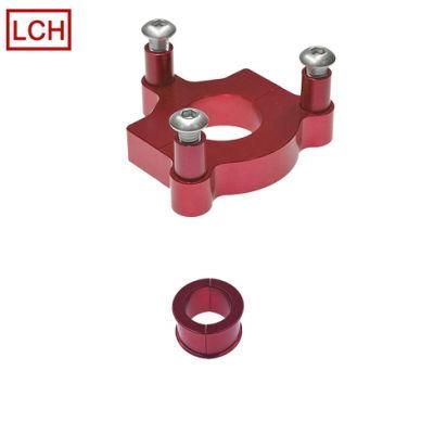 High Standard CNC Machining Service Anodized Aluminum Mill Machine Lens Adapter Support Part