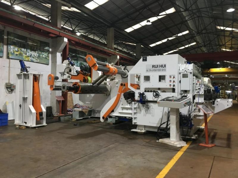 Automatic Feeding Sheet Metal Decoiler Straightener Machine